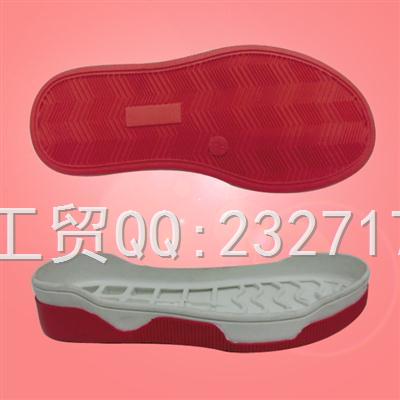 童鞋RB橡胶成型底双色v-18001/26-37#