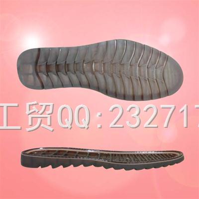 PVC透明2017马丁靴男款C-11007/38-43#